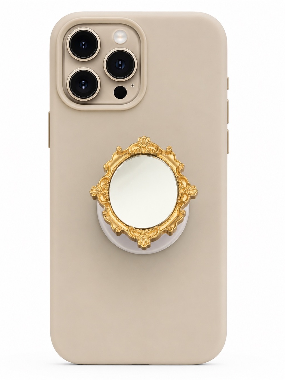 Vintage mirror phone pop socket grip NEW